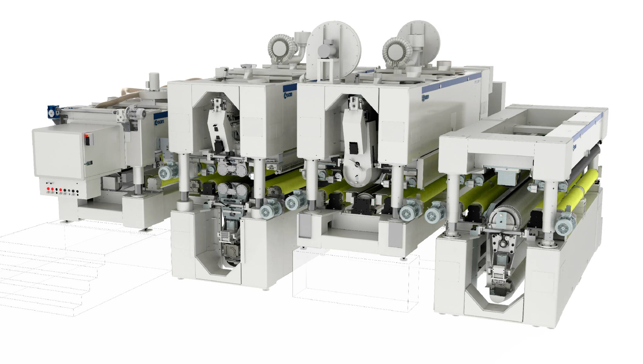 Calibreuse-ponceuse CLT SCM dmc system xl