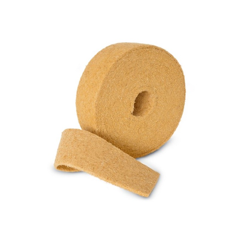 Bande résiliente acoustique en fibre de bois STEICO Soundstrip Ép. 10mm l. 100mm L. 10m