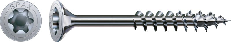 Vis à bois SPAX WIROX tête fraisée Ø 6 mm