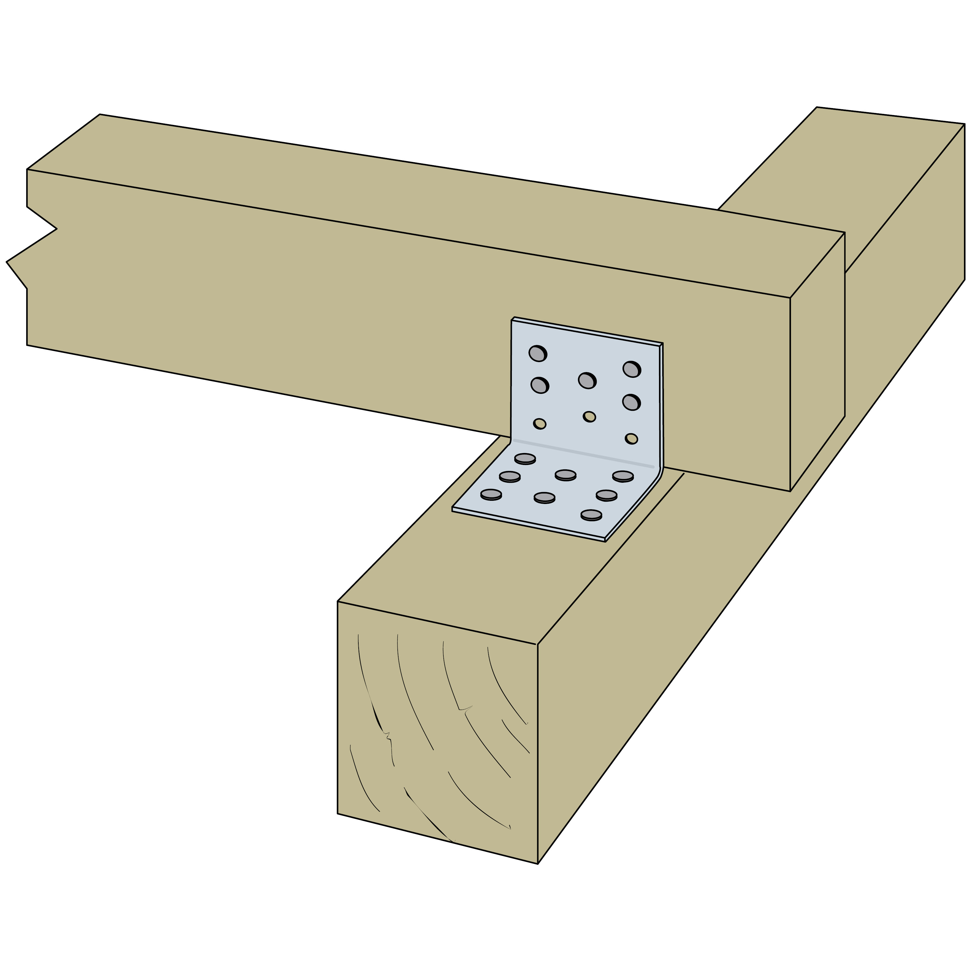 ES10IX Equerre structurelle - Inox A4