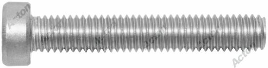 Vis à métaux ISO 14580 tête cylindrique basse six lobes inox A2 Acton 2