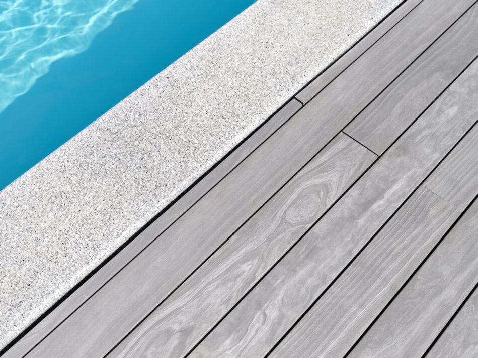 Terrasse durable en Allemagne : élégance et longévité avec l'Accoya Gris