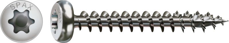 Vis universelle SPAX inox A2 tête ronde