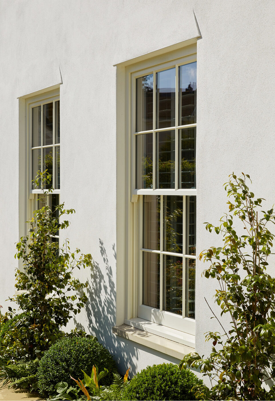 Une maison classique géorgienne rénovée avec Accoya