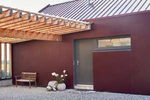 Maison bois moderne à Novalaise