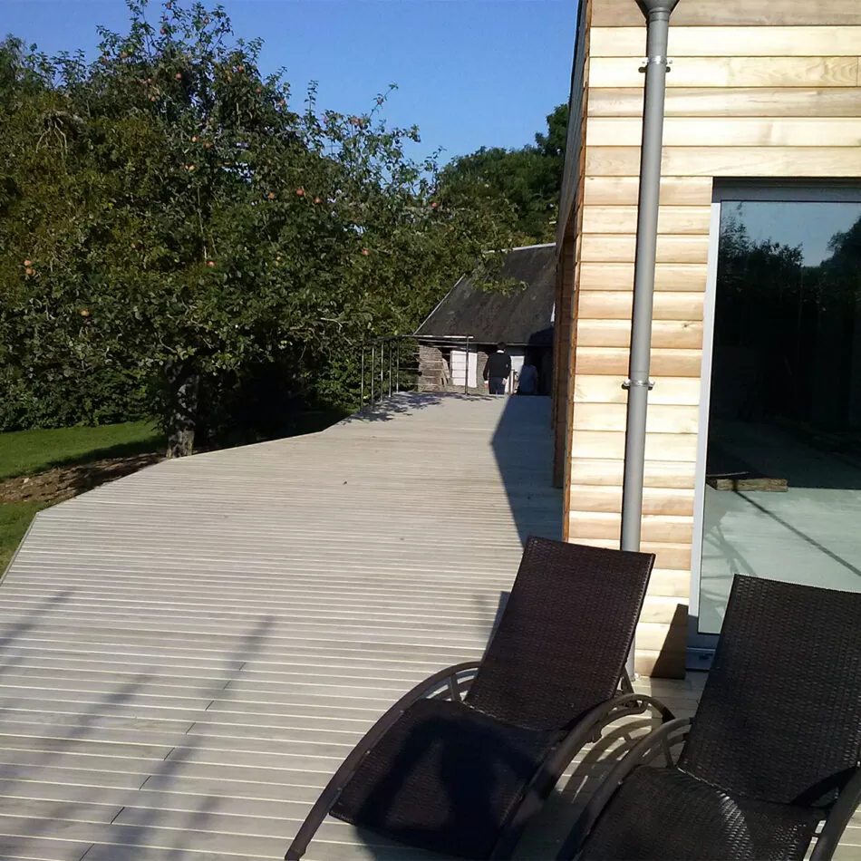 L'Accoya choisi pour un projet de terrasse