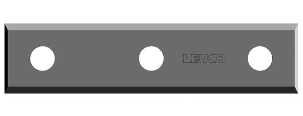 Plaquettes réversibles HW à 2 coupes, dépouillées en bout - 3 trous