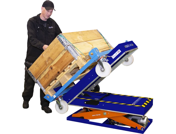 Table élévatrice basculante pour rolls 1200 kg 5