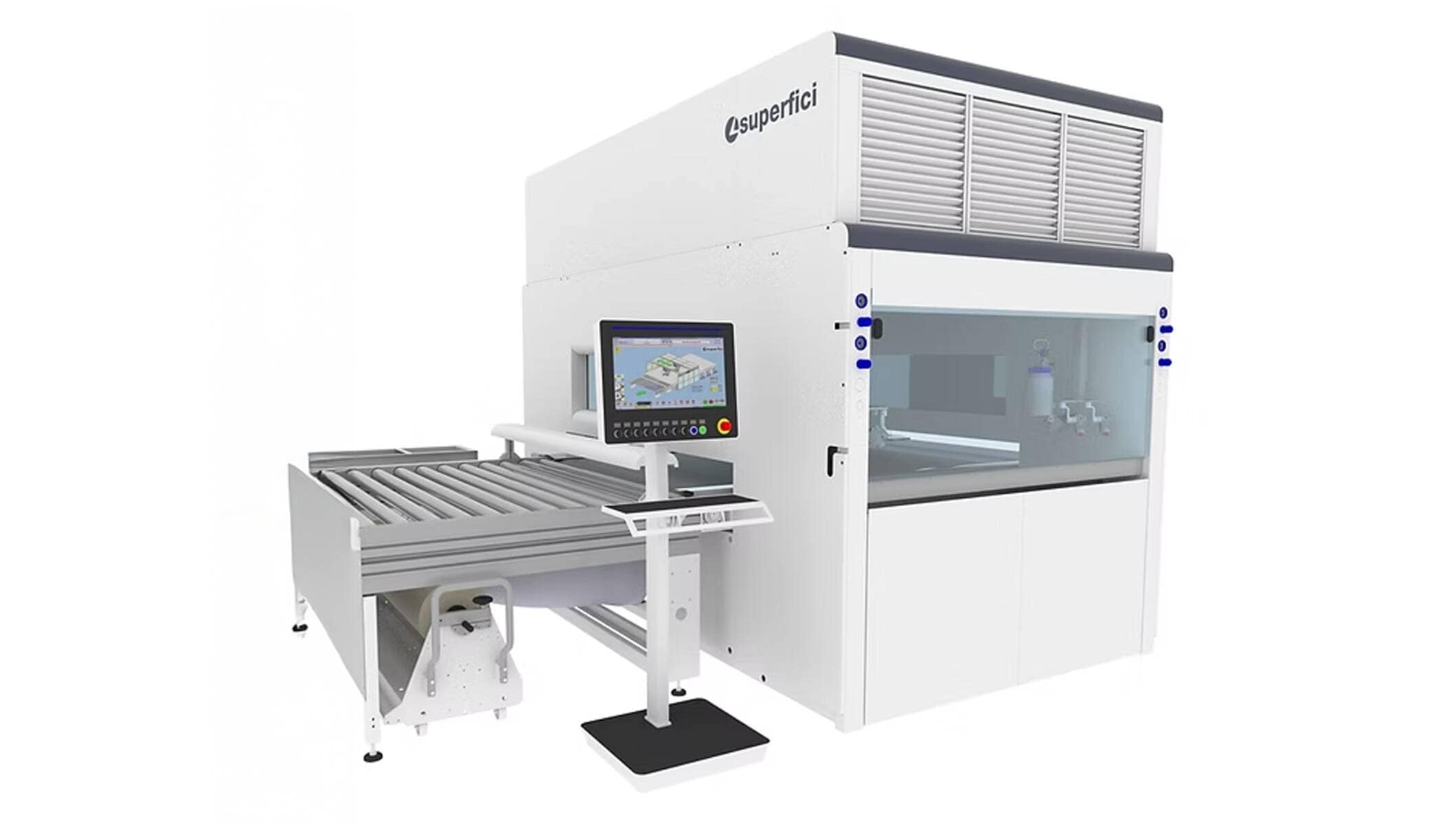 Cabine de vernissage SCM compact 3 p