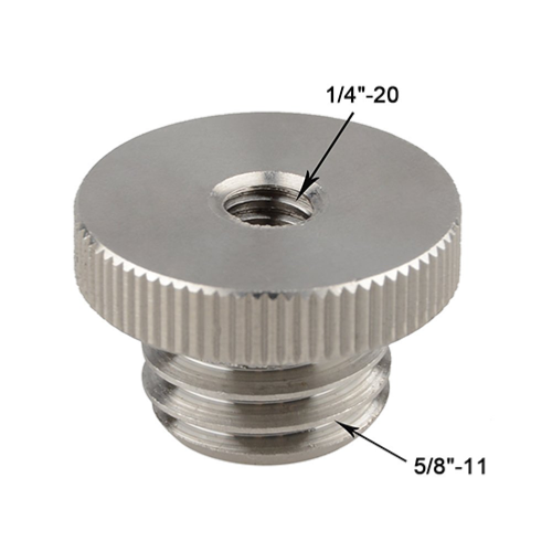 Adaptateur de trépied 1/4" femelle vers 5/8"
