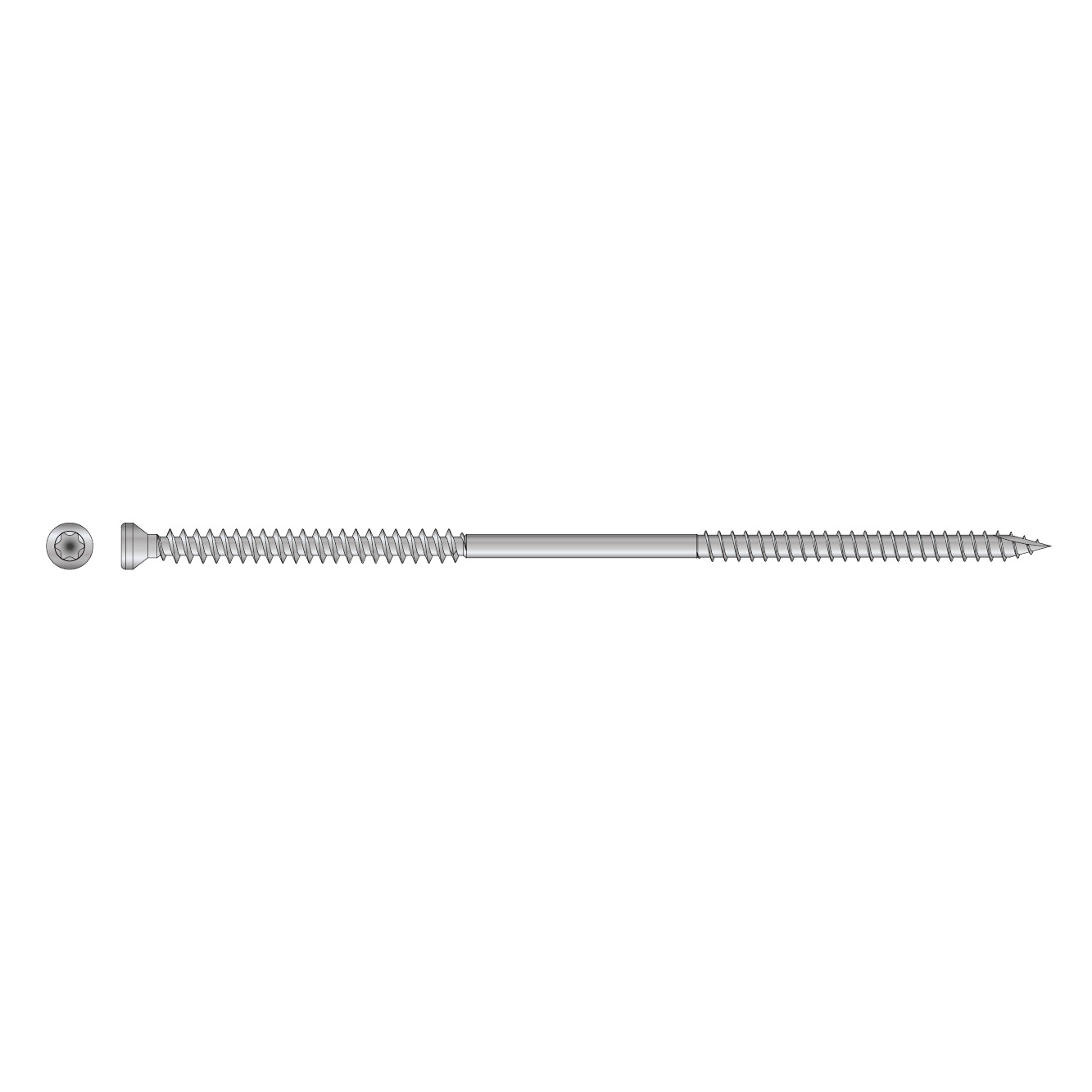 SWRS Vis sarking tête cylindrique double filetage 3