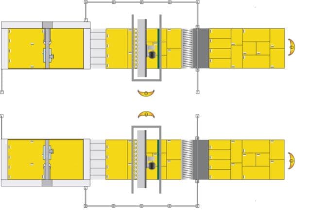 Centre d'usinage nesting SCM Morbidelli X200/X400 4