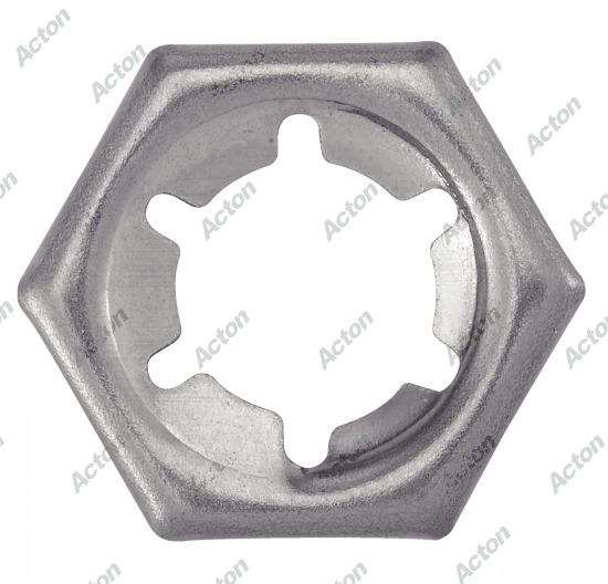 Écrou -pal- autofreines hexagonauxinox A2 - DIN 7967 Acton 2