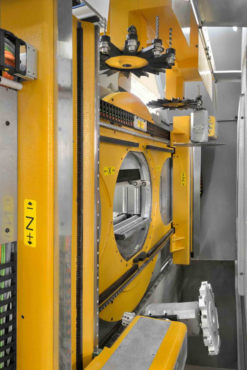 Machine de taille de poutres Essetre Techno Turn EVO 3