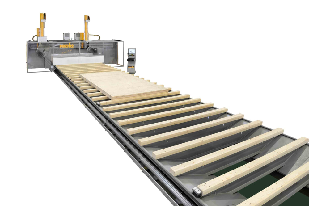 Centre de taille CLT et panneaux Essetre Techno Multiwall 4