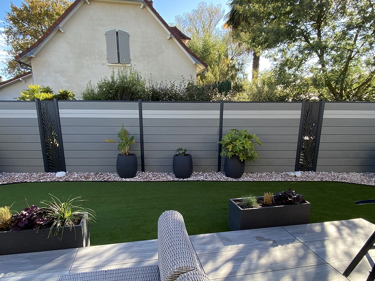 Cloture Deco Palme 25