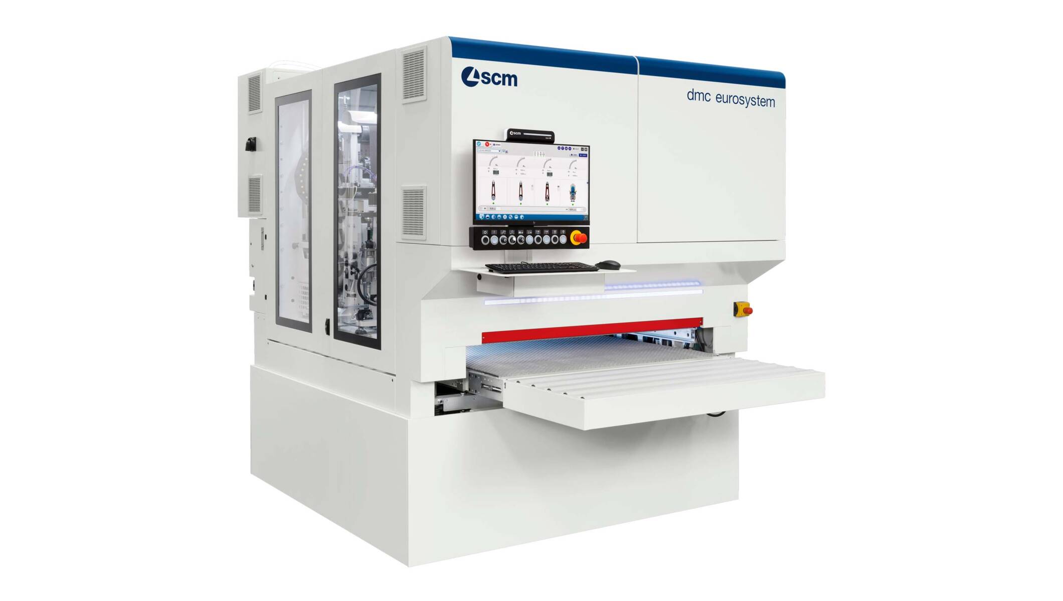 Calibreuse-ponceuse large bande SCM dmc eurosystem