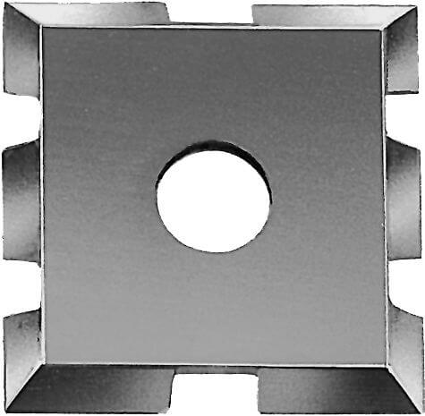 Plaquettes réversibles HW à 4 coupes LEUCO - avec brise copeaux
