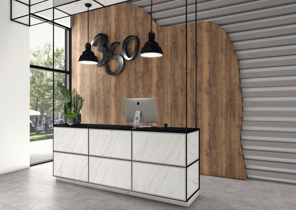 Panneau décoratif Egger Chêne Halifax zinc 3