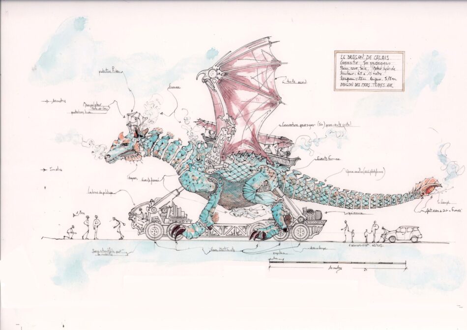 Le Dragon de Calais : le bois Accoya au service de l'imaginaire