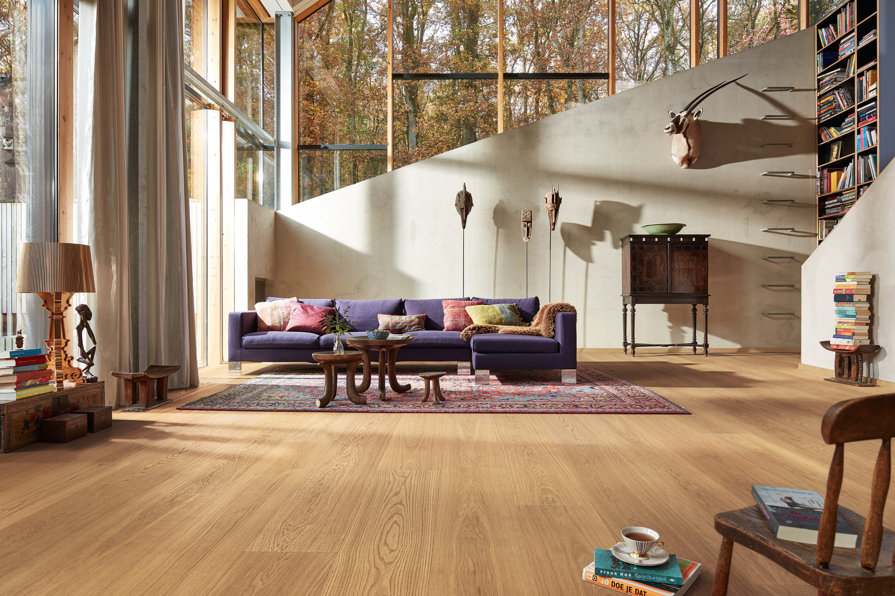 08906 — Lame de parquet contrecollé MEISTER Lindura HD 400 chêne Natural pure oak 5