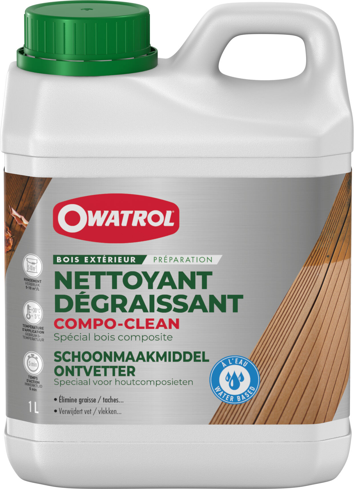 Nettoyant dégraissant composite Owatrol Compo-Clean