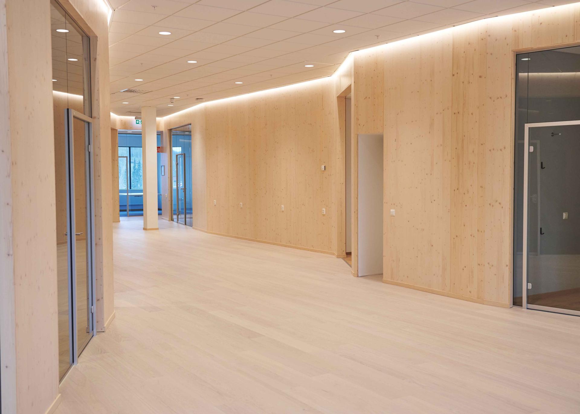 Confort et chaleur dans un espace médical (clinique Atleva)