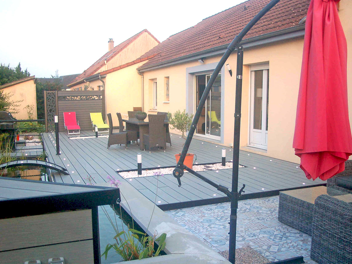 Terrasse Optima Plus Basalte 41