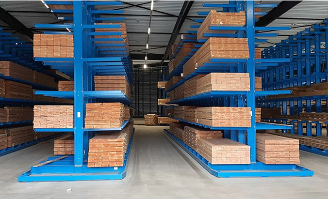 Rayonnage cantilever OHRA en profilés acier laminés à chaud 5