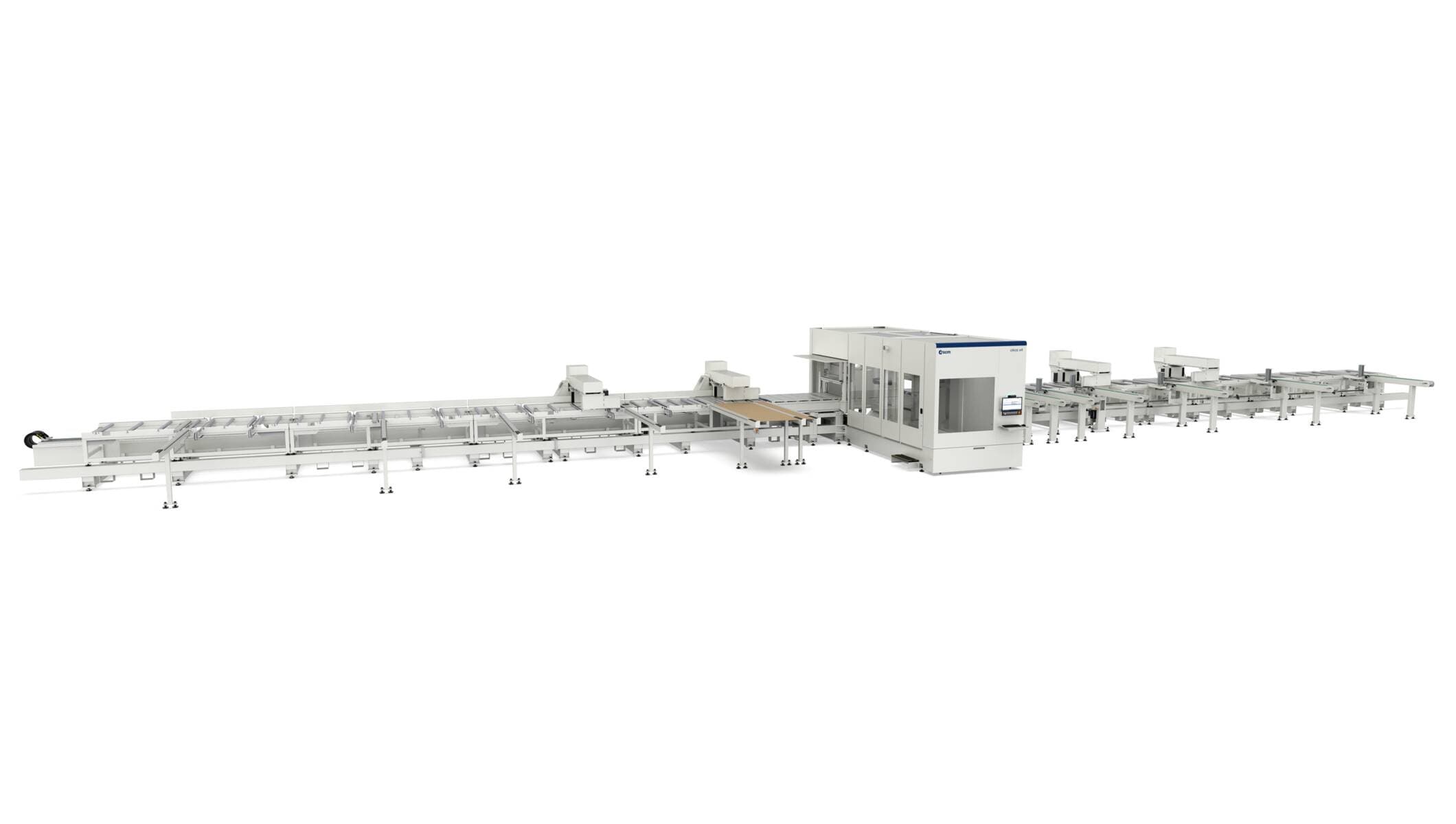 Machine de taille de poutres SCM Oikos X4