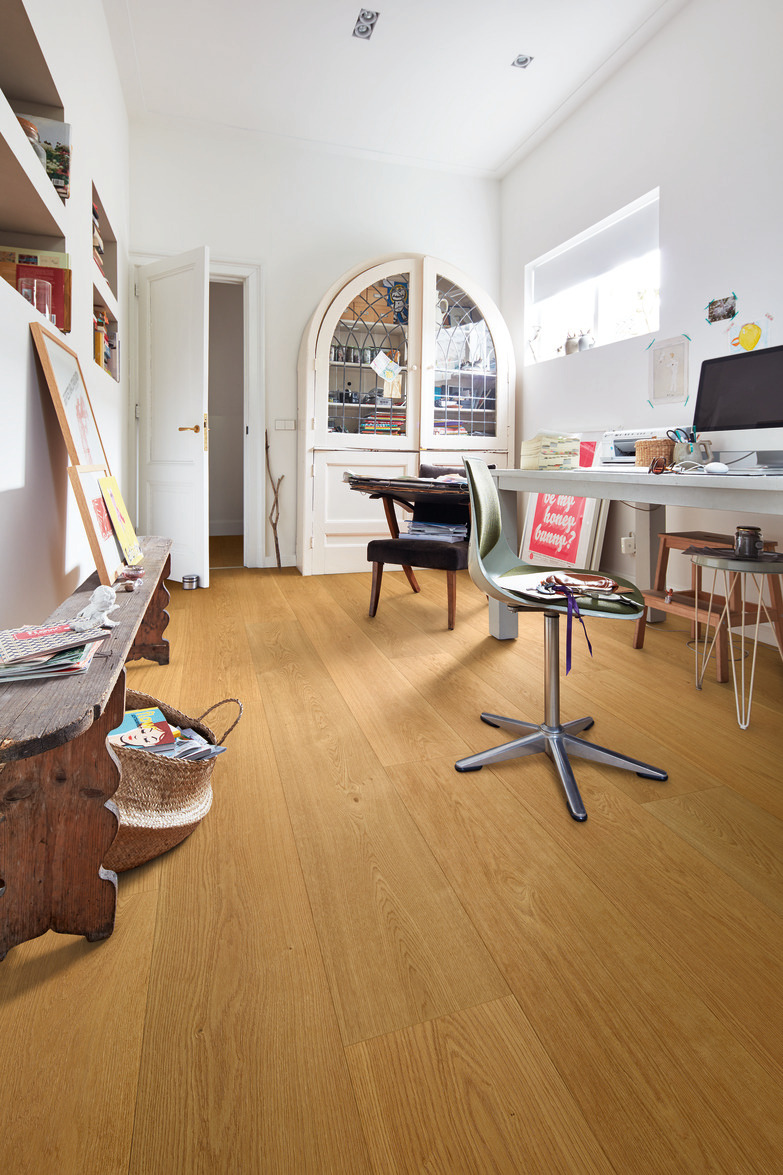 Lame de parquet contrecollé MEISTER Lindura HD 400 chêne Natural oak huilé 2