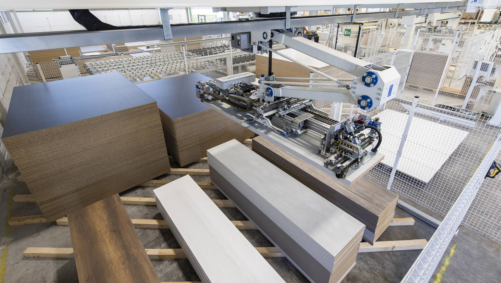 Cellule de sciage panneaux SCM Flexstore ELR & Gabbiani G2