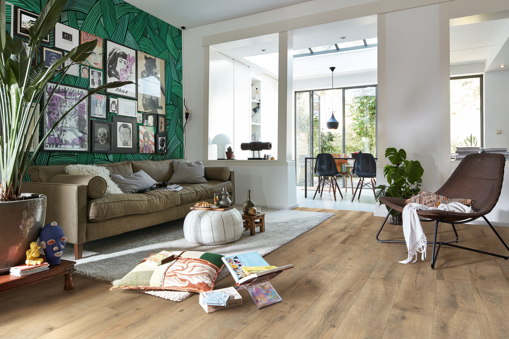 Sol stratifié Meister LD 150 Cracked Terra oak 06439