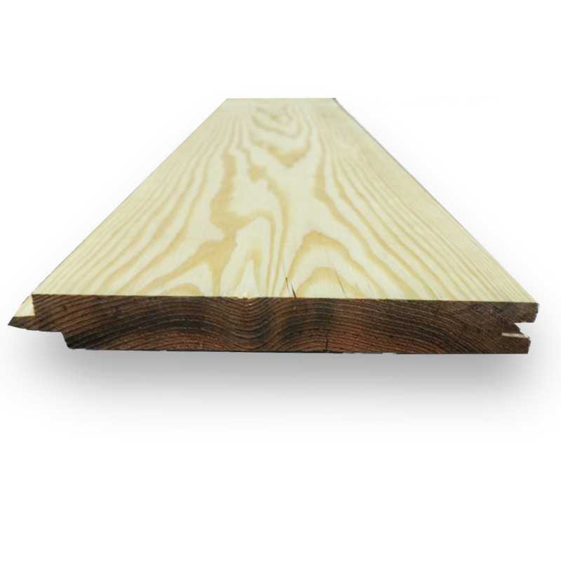 Lambris / Planche à emboîtement à Joints Creux 21x180 Douglas