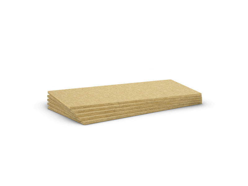 Panneau isolant laine de roche coupe-feu Mb Rock Fire +