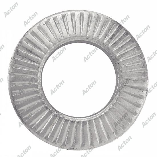 Rondelle -contact- serie etroite acier zingué blanc - NFE 25511 Acton 2