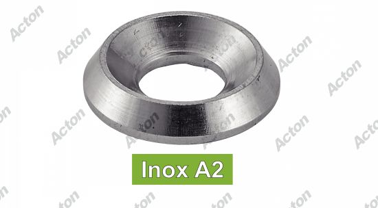 Rondelle cuvettes decolletees inox A2 - NFE 27619 Acton