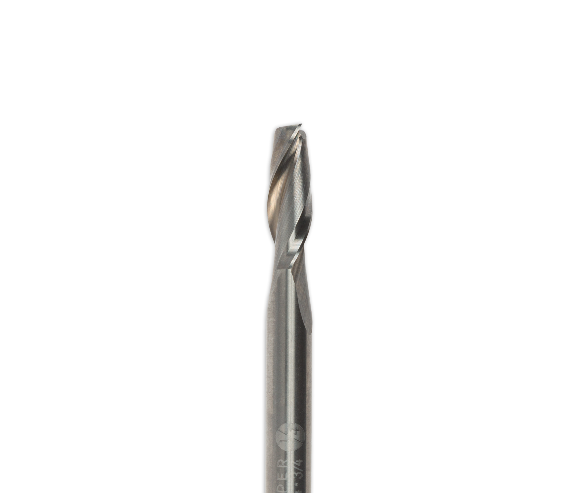Fraise hélicoïdale 1/4 po X 3/4 po Shaper