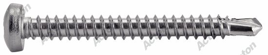 Vis autoperçantes tête cylindrique pozidrive inox A2 - DIN 7504 m 2