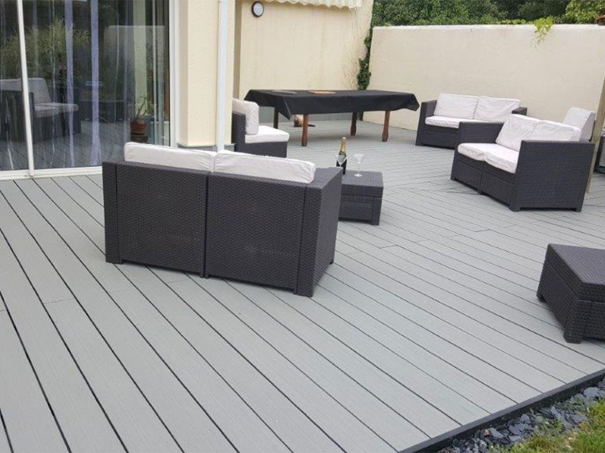 Terrasse Optima Eko Basalte 33
