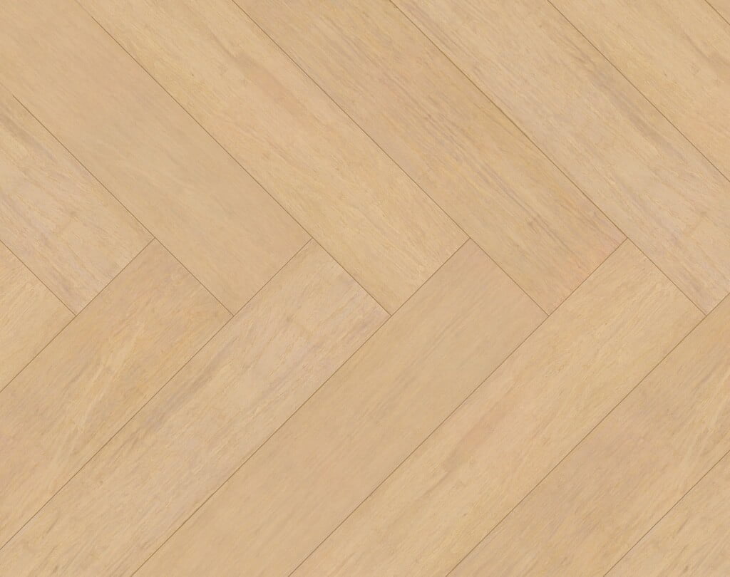 Parquet massif bambou ootouch BamWood Champagne Bâton Rompu