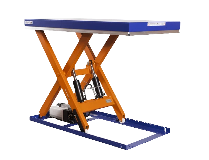 Table élévatrice à ciseaux simple acier 10 t 3