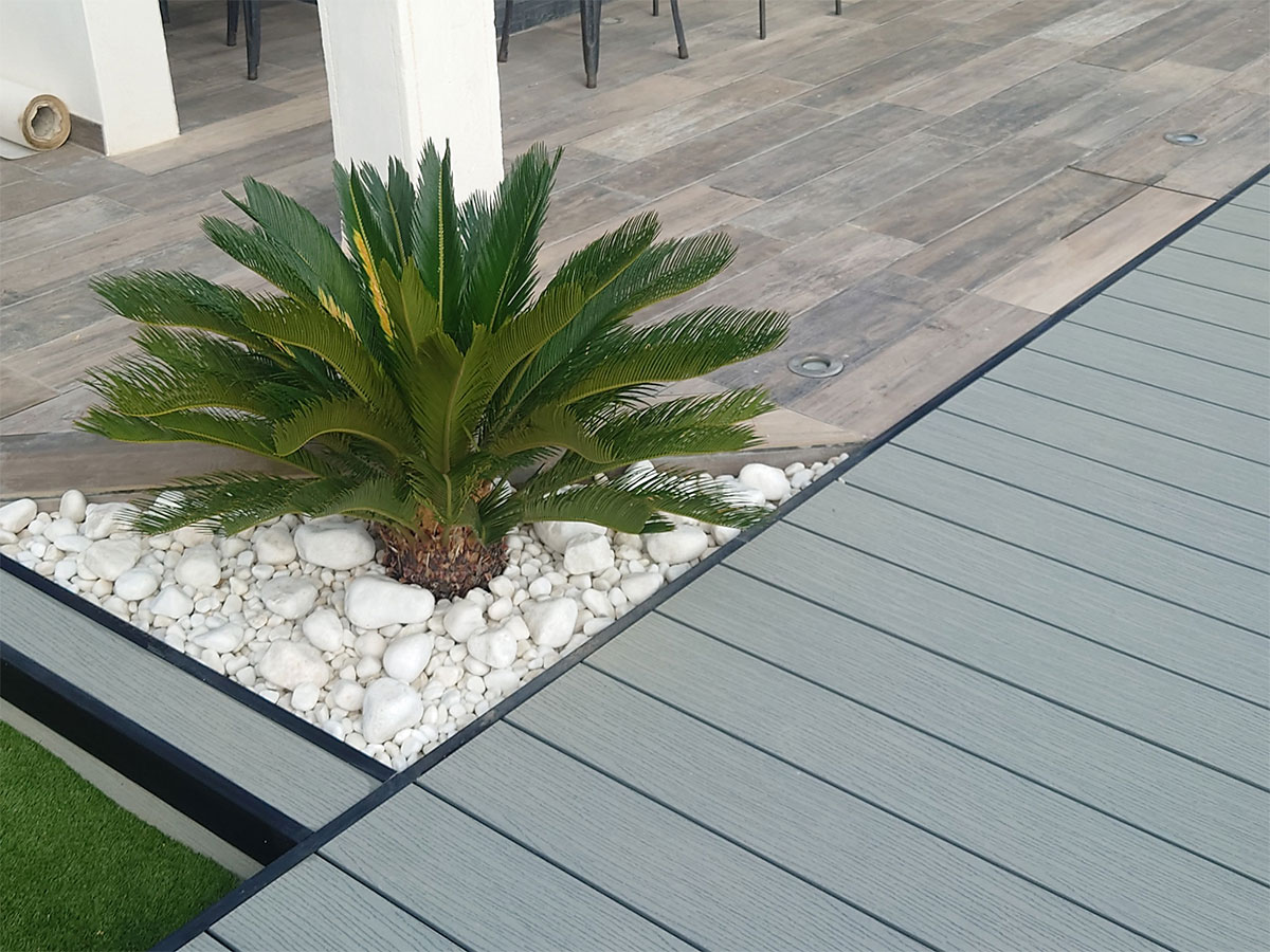 Terrasse Optima Plus Basalte 116
