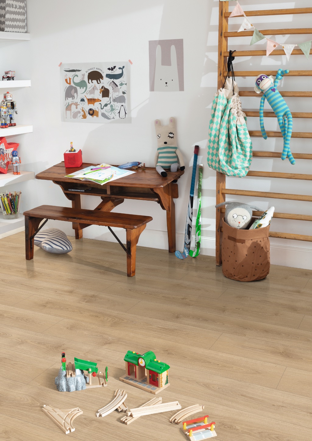 Lame de sol stratifié EGGER Sand North Oak 2