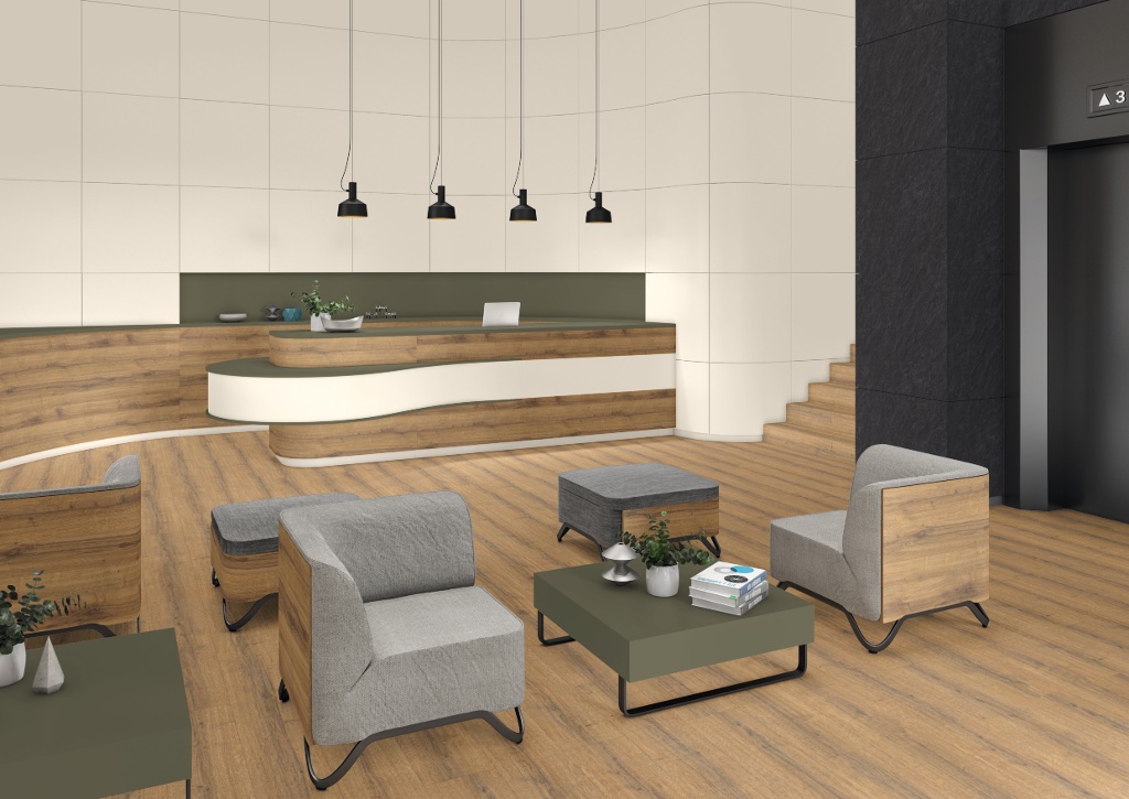 Panneau décoratif Egger Chêne Sherman cognac 4