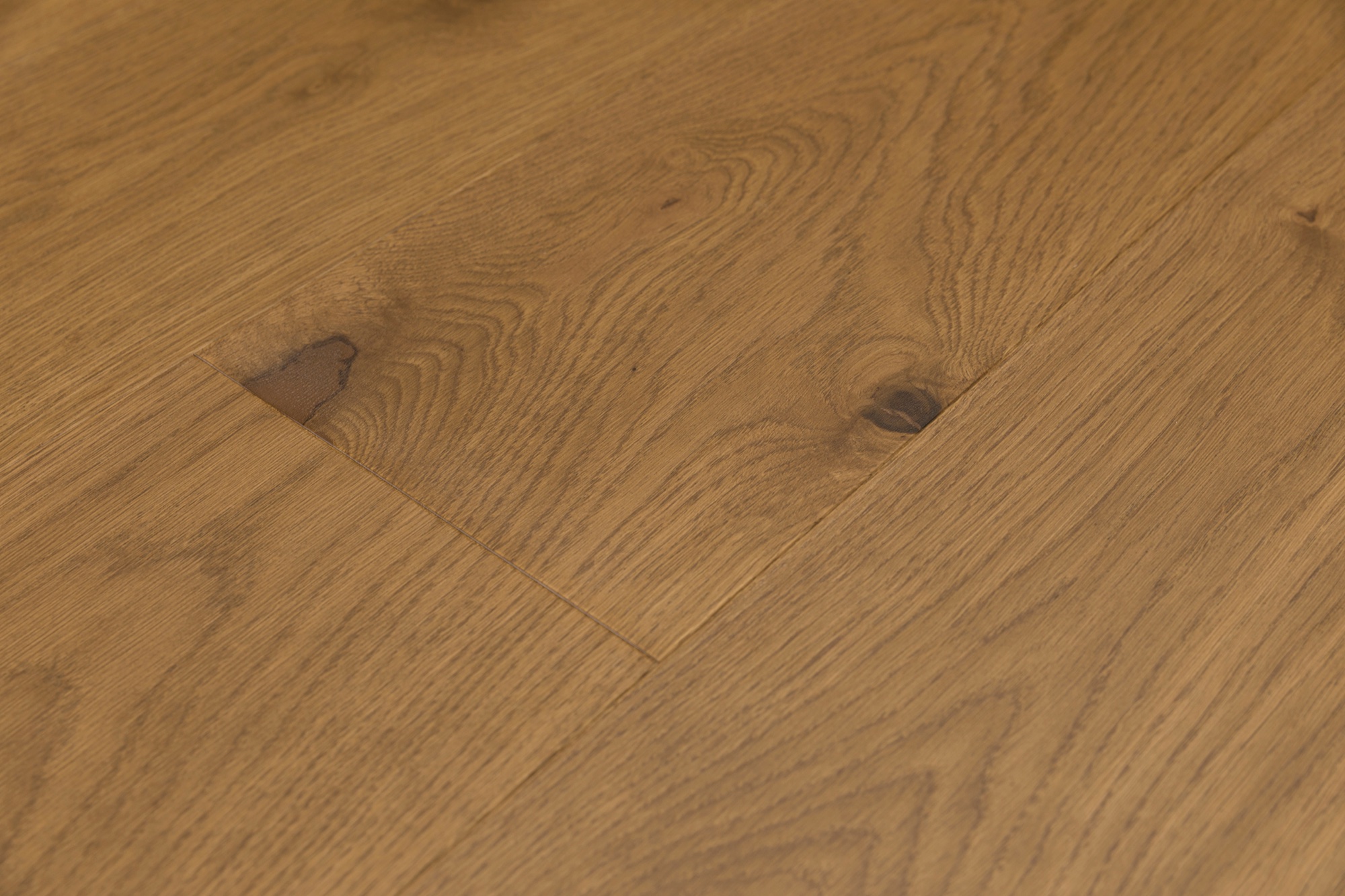 Lame de parquet hybride Bjelin Woodura Gantofta chêne Terra Brown 5