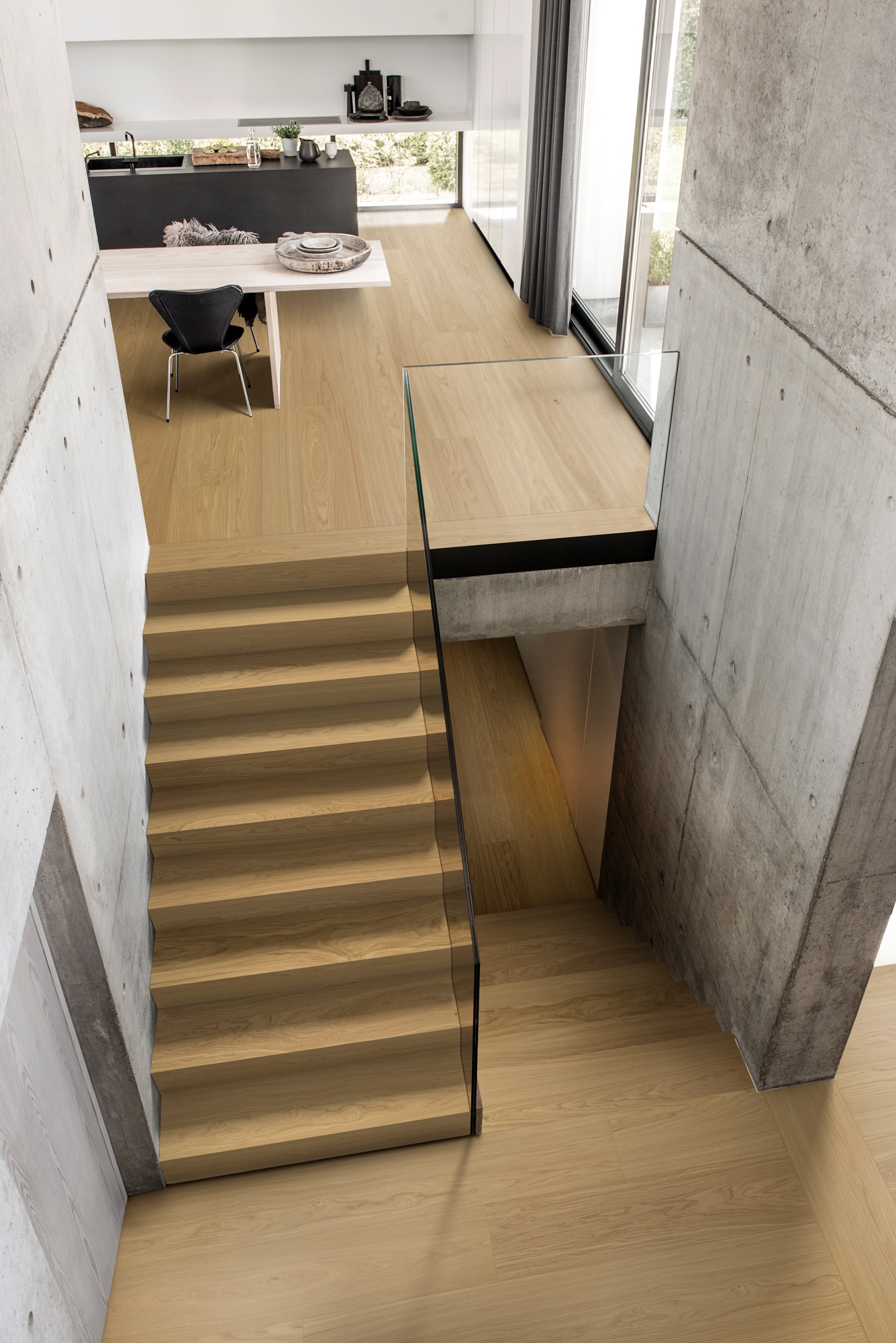 Lame de parquet hybride Bjelin Woodura Lya chêne Natural 3
