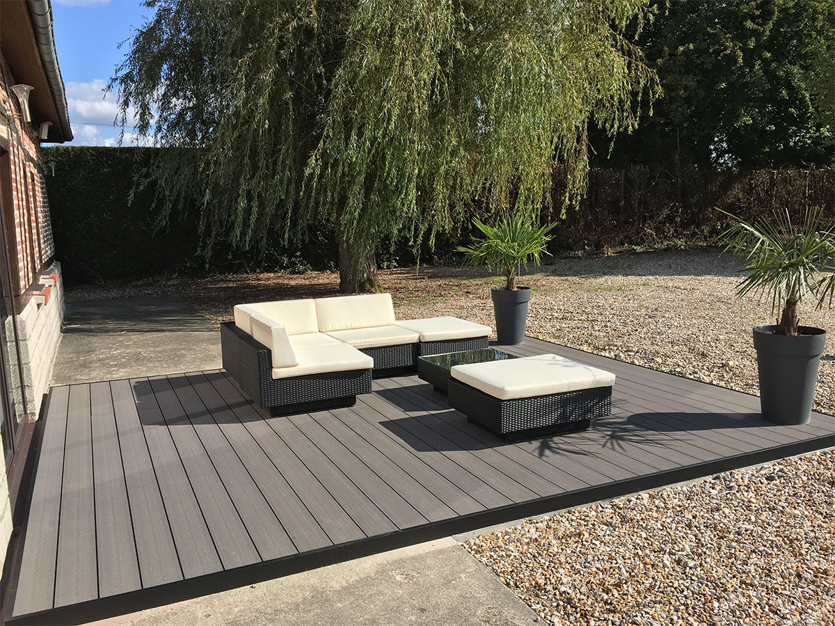 Terrasse Optima Eko Carbone 25