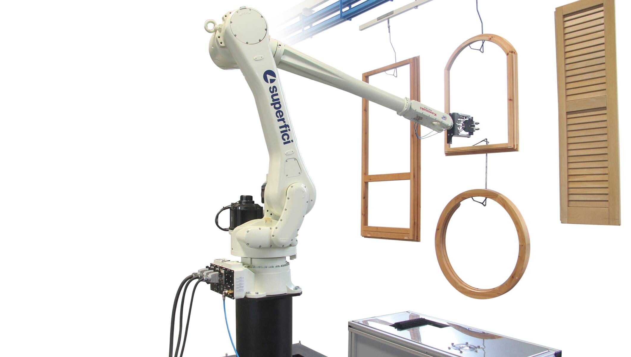 Robot de vernissage anthropomorphe SCM robot maestro