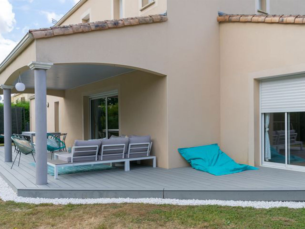 Terrasse Optima Plus Basalte 46
